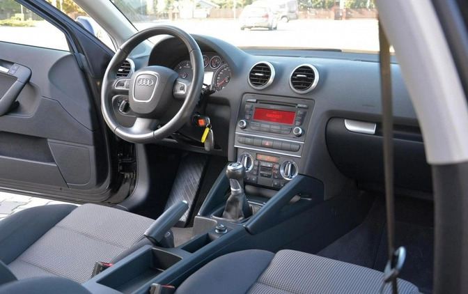 Audi A3 cena 36900 przebieg: 207581, rok produkcji 2011 z Dębno małe 436